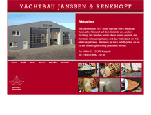 Tablet Screenshot of janssen-renkhoff.de
